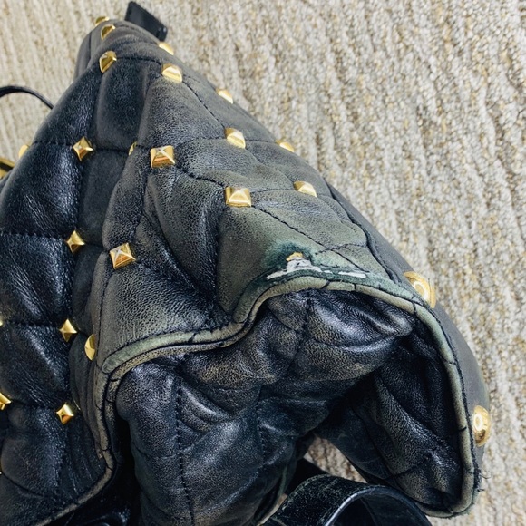 Michael Kor Holiday Edition Black Studded Hamilton - Picture 4 of 5